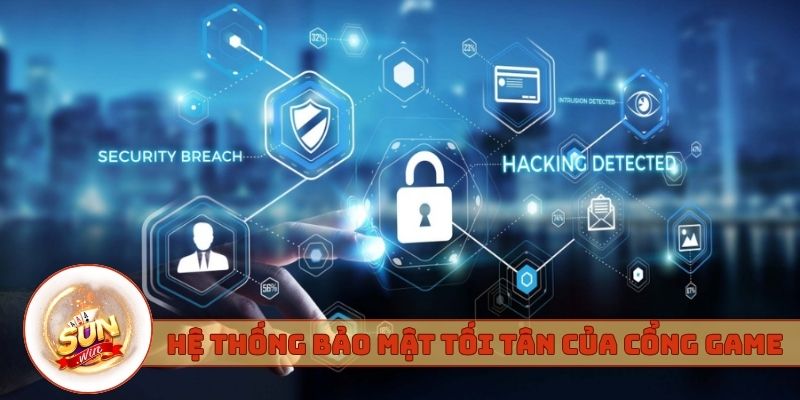 Hệ thống bảo mật tối tân của cổng game