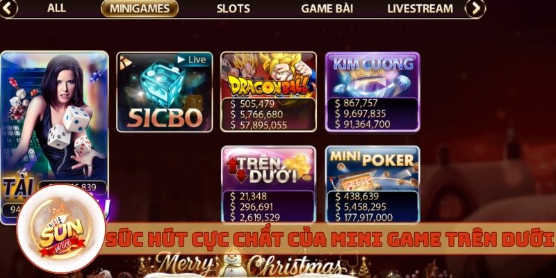 Sức hút cực chất của mini game Trên Dưới