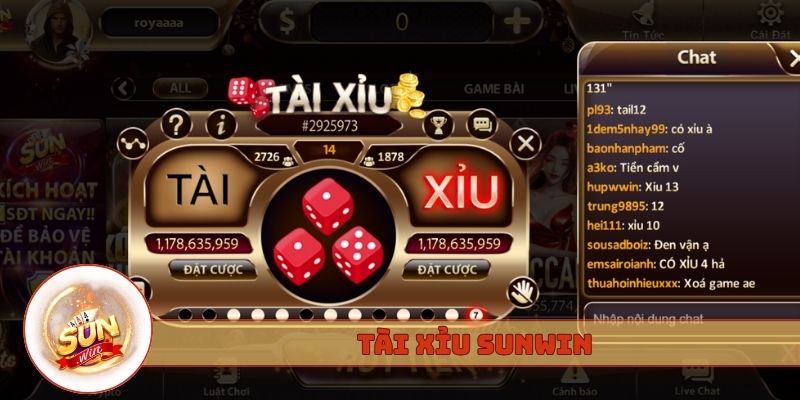 tài xỉu Sunwin