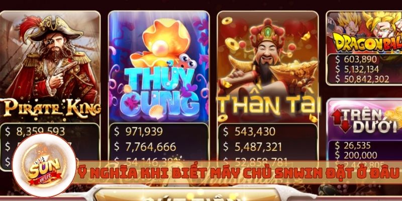 Tầm quan trọng khi biết máy chủ Sunwin đặt ở đâu